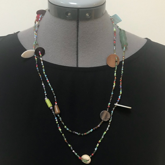 💍BOGO Bohemian flare seed bead necklace - Picture 2 of 4